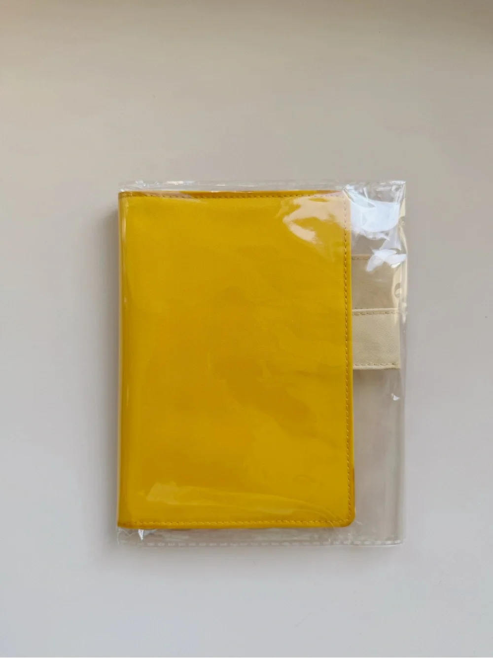 Hobonichi Techo Original Cover A6 - Custard (Yellow & Beige)